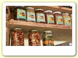 Produtos feitos na pousada